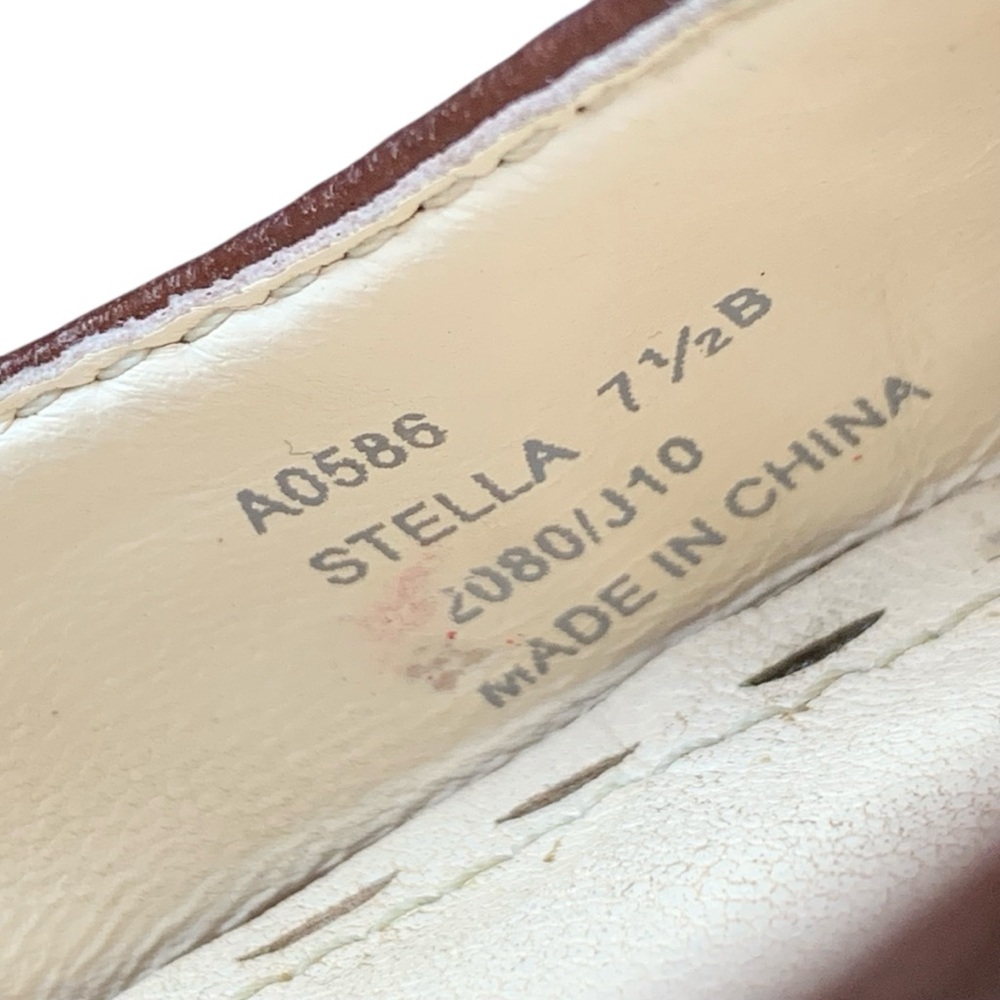 Coach Stella Jacquard Signature Leather Wedge Peep Toe Shoes - Picture 7 of 15
